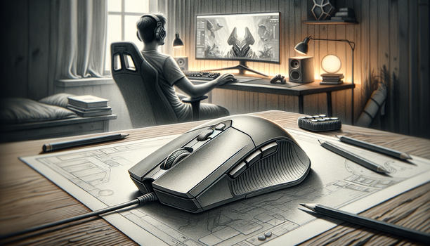 Vertikale Gamingmaus – Ergonomisch und günstig