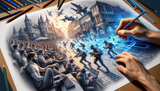 Virtueller Wettstreit: Gaming trifft Realität