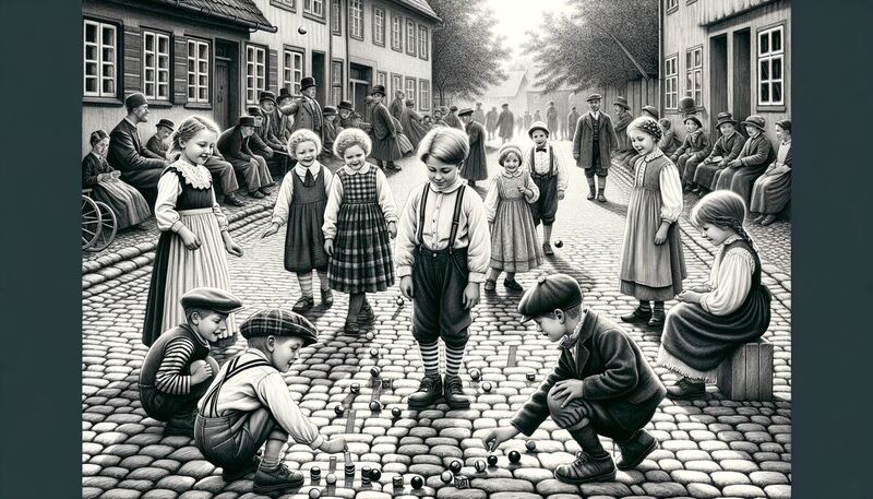 Kinderspiele vor 100 Jahren: Spiele, Regeln und Bastelideen